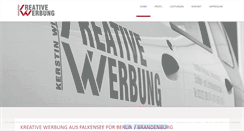 Desktop Screenshot of kreative-werbung.info